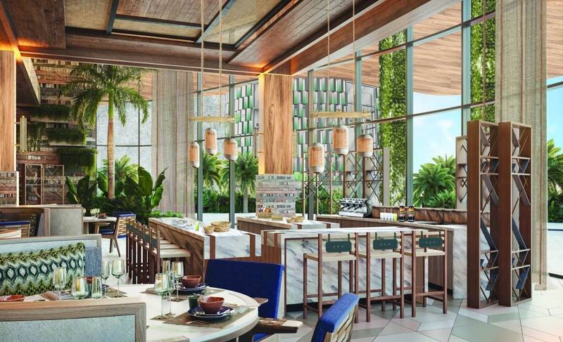 Resort Dining · barra
